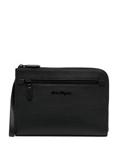 Клатч на молнии Salvatore ferragamo