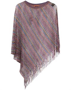 Пончо рыхлой вязки Missoni