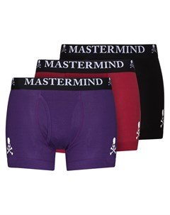 Комплект из трех пар боксеров с логотипом Mastermind japan