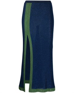 Трикотажная юбка с высоким разрезом Missoni