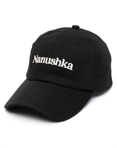 Кепка с вышитым логотипом Nanushka