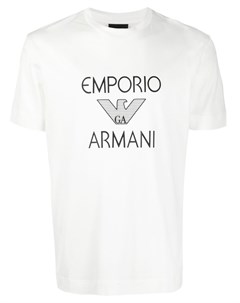 Футболка с логотипом Emporio armani