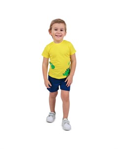 Комплект шорты футболка Динозаврик Leader kids
