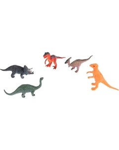 Игровой набор В мире животных Динозавры 5 штук 10 15 см 1toy