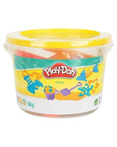 Набор для лепки из пластилина Ведёрочко желтая оранжевый Play-doh