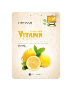 Маска для лица Vitamin Essence 25 г S+miracle