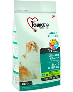 Cat Adult Urinary Health для взрослых кошек при мочекаменной болезни с курицей 0 34 кг 1st choice