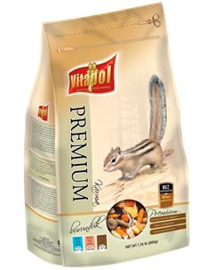 Premium корм для белок и бурундуков 800 гр Vitapol