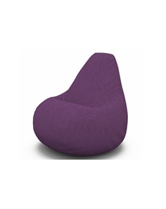 Кресло мешок cooper фиолетовый 85x120x85 см Van poof