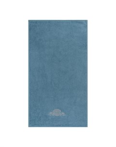 Полотенце махровое Италиано размер 50х90см гладкокрашенное голубой 420г м2 100 хлопок Cleanelly