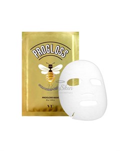 Тканевая маска с золотом и прополисом для питания кожи Vt cosmetic