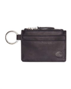 Бумажник Leather Wallet With M Ring Black 2021 Carhartt wip
