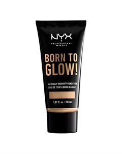 Основа тональная для лица BORN TO GLOW тон Warm vanilla Nyx professional makeup