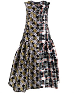 Расклешенное платье макси с цветочным принтом Chopova lowena