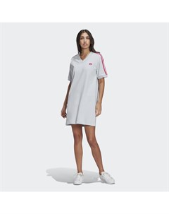 Платье футболка Adicolor 3D Trefoil Originals Adidas