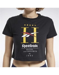 Укороченная футболка Classics Hotel Reebok