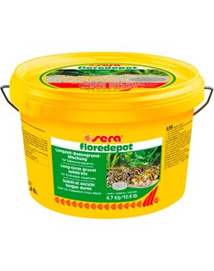 Грунт питательный для аквариума Floredepot 4 7 кг 1 шт Sera