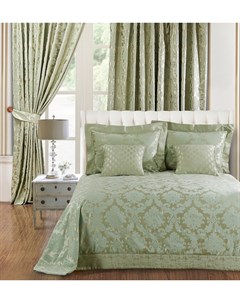Комплект с покрывалом и 2 декоративные подушки зеленый 70 0x15 0x37 0 см Asabella