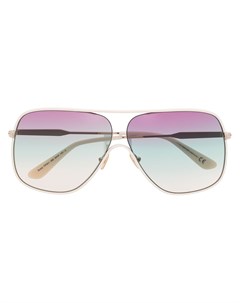 Солнцезащитные очки авиаторы с градиентными линзами Tom ford eyewear