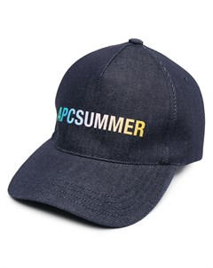 Бейсболка Summer с логотипом A.p.c.