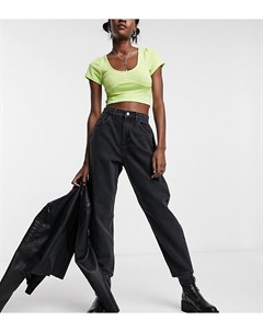 Черные свободные джинсы в винтажном стиле inspired The 92 Reclaimed vintage