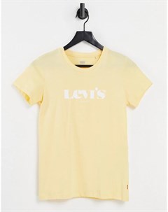 Футболка персикового цвета с логотипом на груди Levi's®