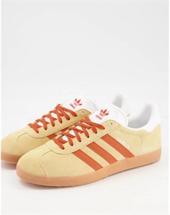 Кроссовки песочного цвета Gazelle Adidas originals