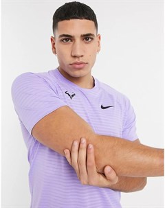 Фиолетовая футболка Rafael Nadal Court AeroReact Slam Nike