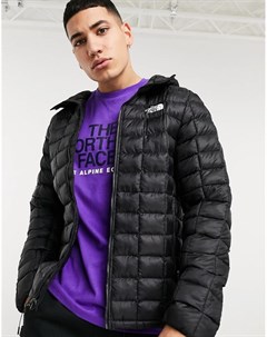 Черная куртка с капюшоном Thermoball Super The north face