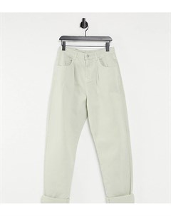 Светло бежевые свободные джинсы в стиле унисекс Inspired The 83 Reclaimed vintage