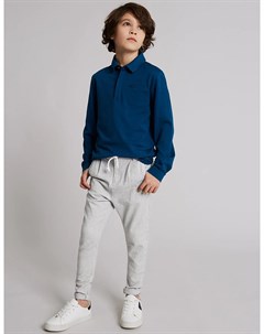 Хлопковые брюки чинос для мальчика Marks & spencer