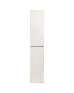 Пенал Даллас Люкс 30 напольный с корзиной белый СС 00000452 Style line