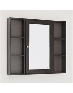 Зеркальный шкаф Кантри 90 венге ЛС 00000462 Style line