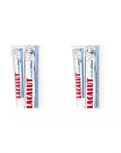 Набор Зубная паста Мульти эффект 75 мл 2 штуки Зубные пасты Lacalut