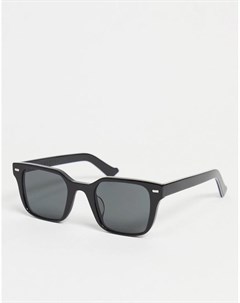 Черные квадратные солнцезащитные очки в стиле унисекс Lovejoy Spitfire