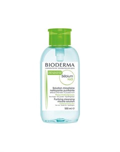 Мицеллярная вода Sebium H20 с помпой 500 мл Bioderma