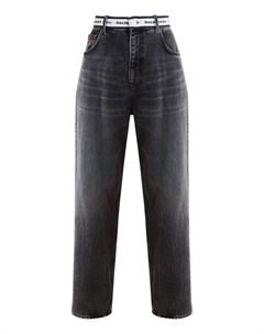 Черные широкие джинсы Balenciaga