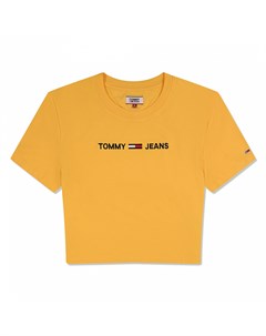 Женская футболка Modern Linear Logo Tee Tommy jeans