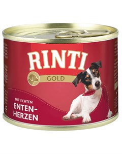 Gold для взрослых собак с утиными сердечками 185 гр х 12 шт Rinti