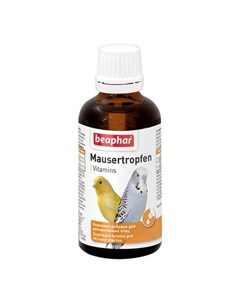 Mausertropfen Витамины для птиц в период линьки 50 мл Beaphar