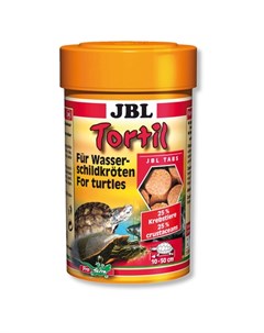 Tortil Корм для водных черепах 160 таблеток 100 мл Jbl