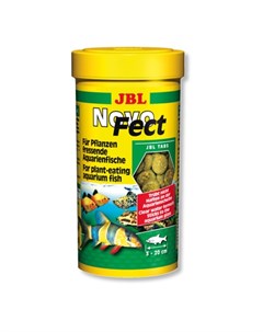 NovoFect Корм для растительноядных рыб 160 таблеток 100 мл Jbl