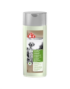 8in1 Tea Tree Oil Шампунь для собак с чувствительной кожей с маслом чайного дерева 250 мл