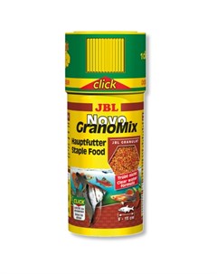 NovoGranoMix CLICK Основной корм для средних и больших аквариумных рыб гранулы 115 гр Jbl