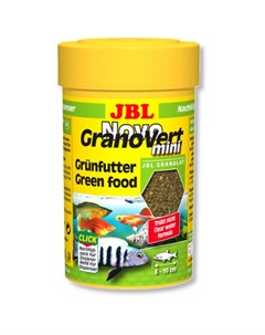 NovoGranoVert mini Основной корм для растительноядных рыб гранулы 100 мл Jbl