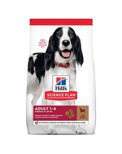 Science Plan Advanced Fitness Сухой корм для взрослых собак средних пород с ягнёнком и рисом 12 кг Hill`s