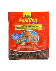 Goldfish Colour Основной корм для всех видов золотых рыбок 12 гр Tetra