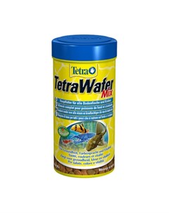 Wafer Mix Основной корм для всех видов травоядных донных рыб 100 мл Tetra