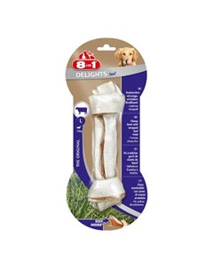 8in1 Delights Beef Bone L Косточка для взрослых собак крупных пород с говядиной 100 гр