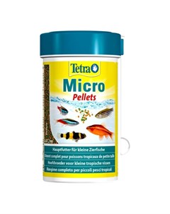 Micro Pellets Корм для всех видов мелких рыб микрошарики 100 мл Tetra